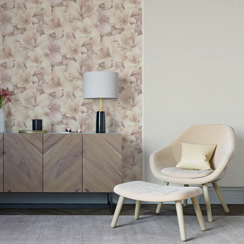 Обои флизелиновые Lilium бежевые 1.06 м PP71461-21 82912532 STLM-2188092 Santreyd - Вид №2