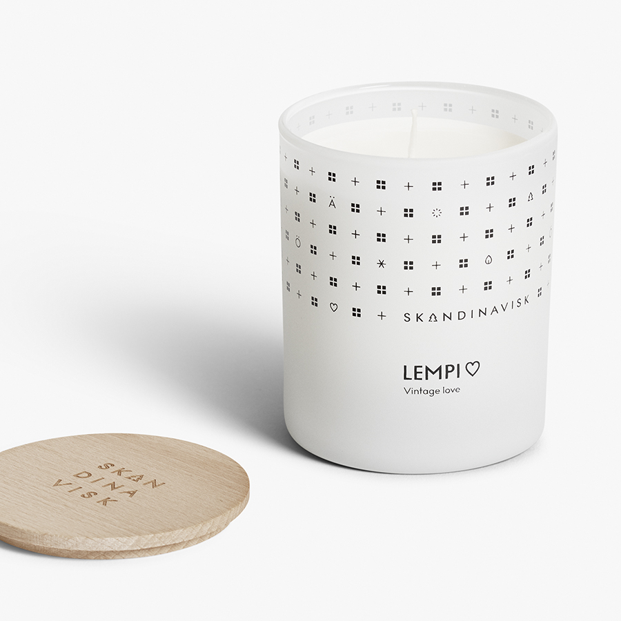 SK20105 Свеча ароматическая lempi с крышкой, 200 г (новая) S K A N D I N A V I S K  - Вид №7