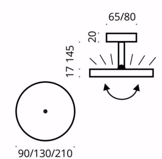 Top Light Металлический светодиодный подвесной светильник Sun sun-id-1350740 - Вид №3