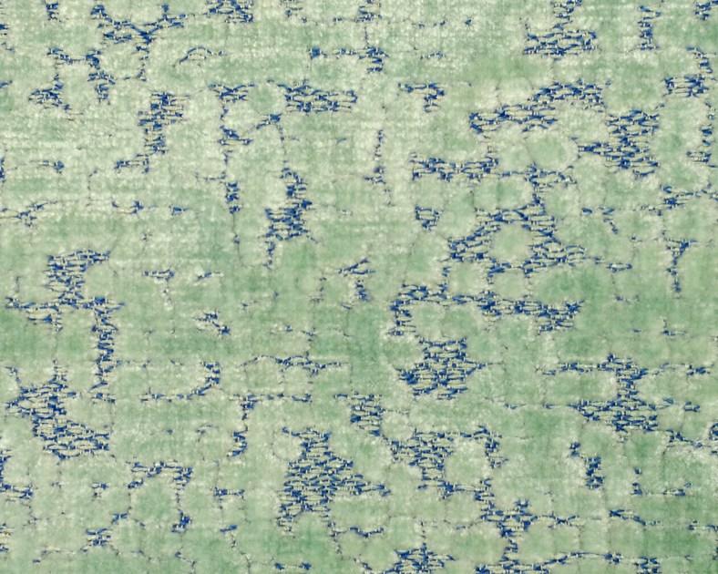 Aldeco Обивочная ткань из жаккардового бархата Tropical vibes sun-id-1357792 - Вид №3