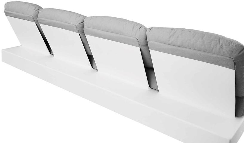 GANSK Модульный садовый диван из стекловолокна Nordic G5009a/b/c/d/e - Вид №2