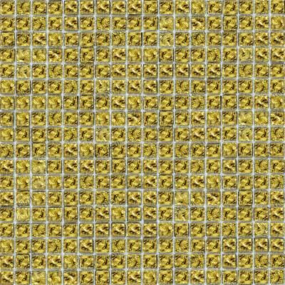 636 мозаика моно золото 300х300 чип 15х15 (кор 0,54м/6шт/0,09м) Роскошная мозаика 