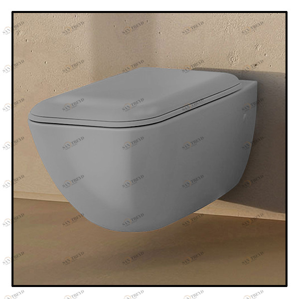 SHCOVSKPM Подвесной унитаз настенный Серый Ceramica Cielo SHUI Comfort Италия