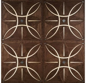 Palazzo Morelli Пол / стена из клена и матовой стали Heritage