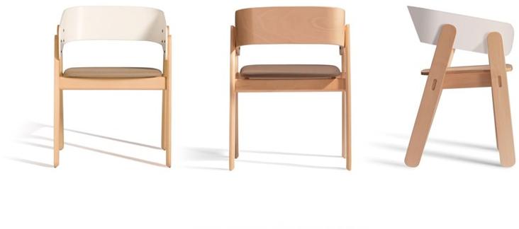 Capdell Стул из бука с подлокотниками Polo sun-id-1426983 - Вид №4