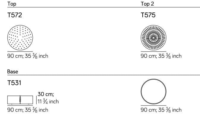 Кожаный журнальный столик Amura сита ARCH-00069657 - Вид №5