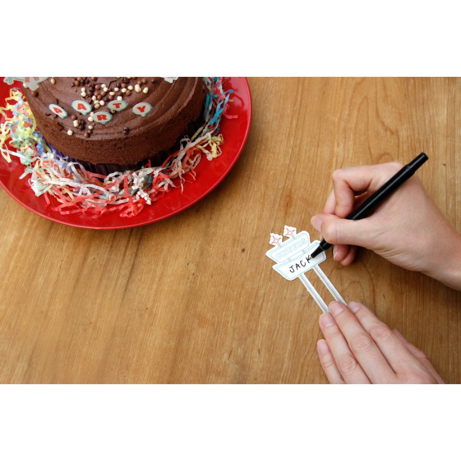 Украшения для торта Kit SUCK UK ДИЗАЙНЕРСКИЕ 00-3880627 Белый  - Вид №4