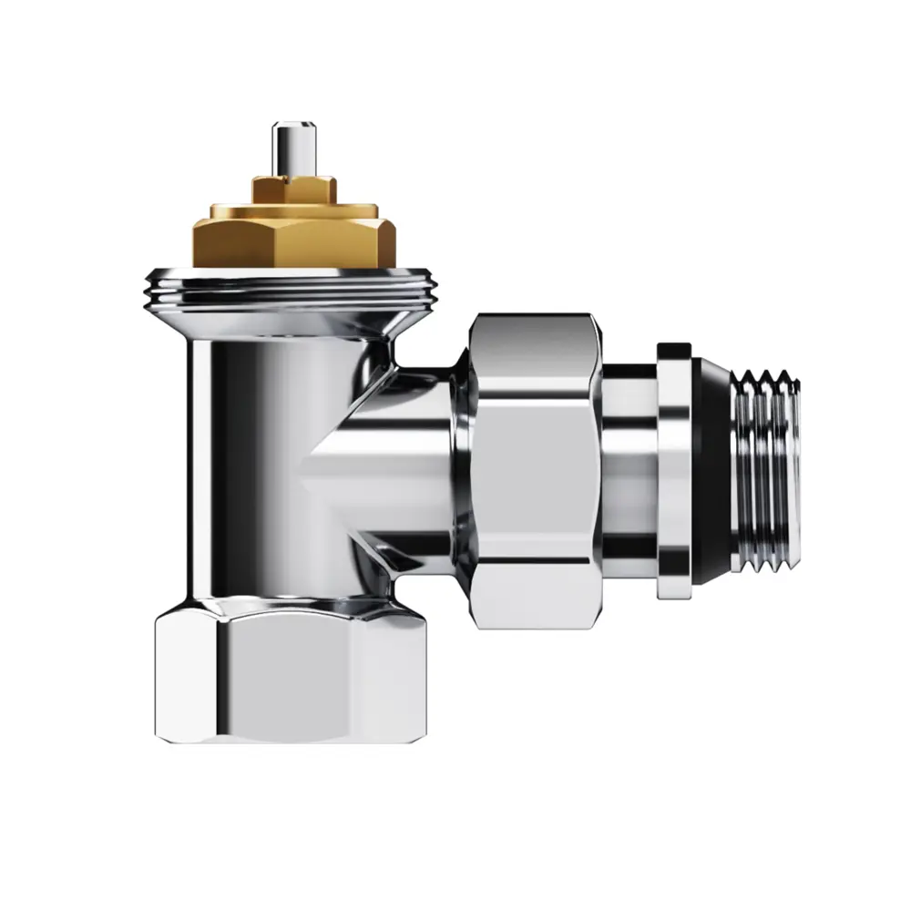 Термостатический комплект для радиатора угловой Royal Thermo Design 1/2" латунь цвет хром 89423316 STLM-2156310  - Вид №3