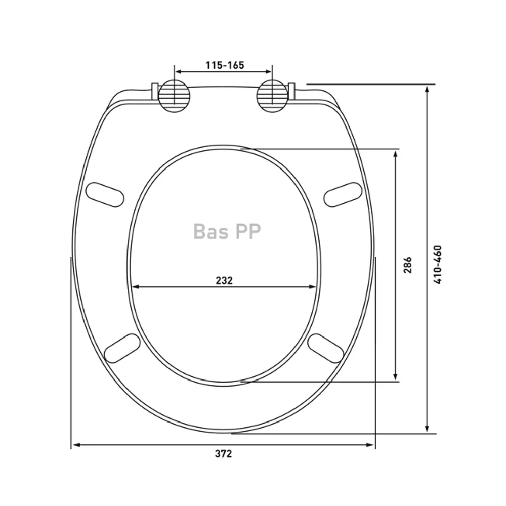 Сиденье для унитаза Bas PP 89349558 STLM-2069279 Santreyd - Вид №9