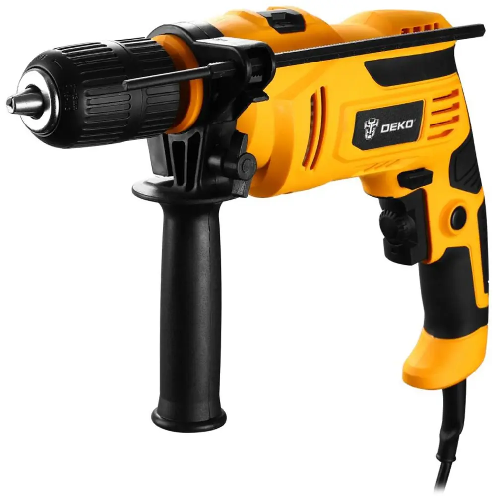 Ударная дрель DEKO DKID700 — профессиональный инструмент для точного сверления 89370290