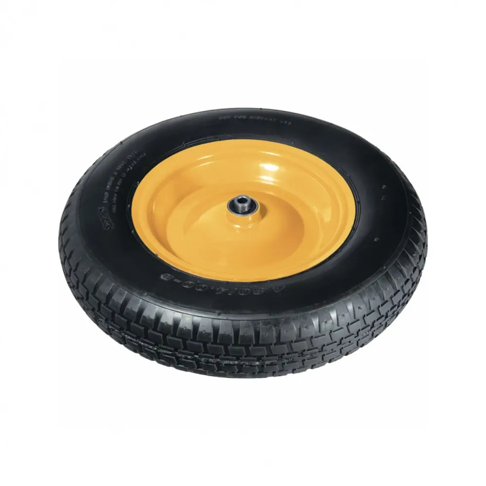 Колесо для тачки пневматическое Palisad 689833, размер 4.80/4.00-8, диаметр втулки 12 мм. D380 мм STLM-2033379