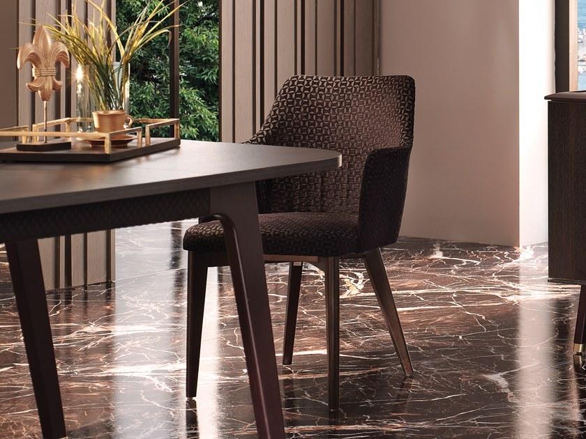 Enza Home Стул из ткани с подлокотниками Navona sun-id-1490180 - Вид №3