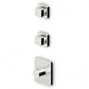ZP7660 - R97821 Встраиваемый термостатический смеситель для душа 1/2 "с двумя запорными кранами. Zucchetti Soft