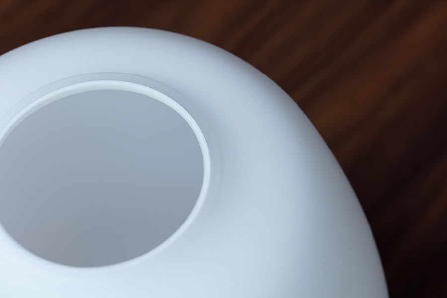 G1608-31-153 Ваза boulder 31 см белая LSA International  - Вид №2