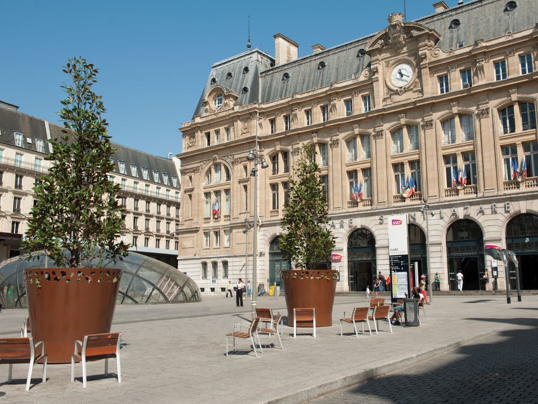 Круглый плантатор CYRIA Green Palacio ARCH-00053315 - Вид №2