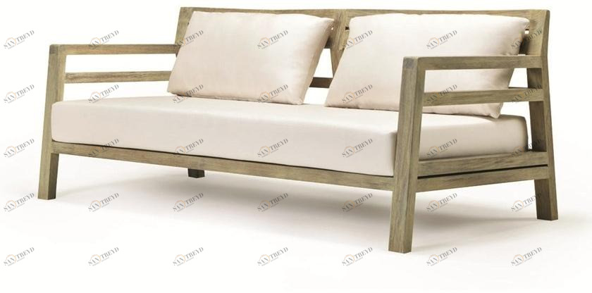 Ethimo 3-х местный тканевый садовый диван Costes Codi0100