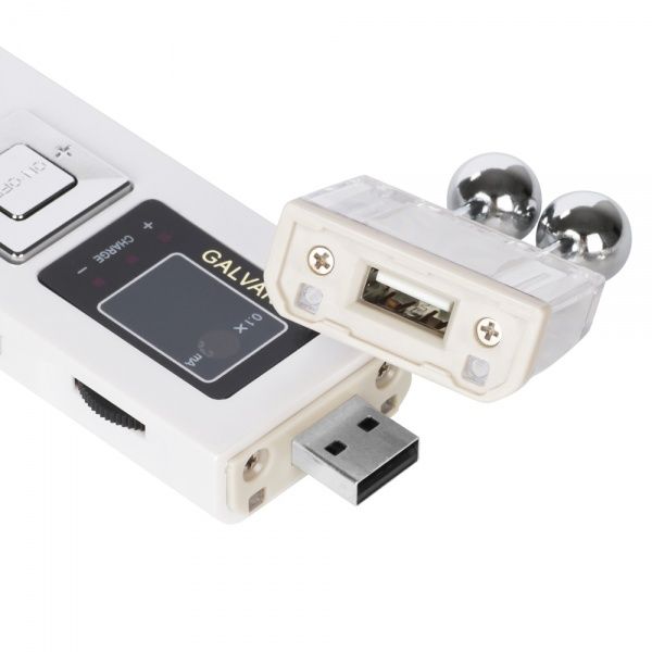 36884 Роликовый массажер для укрепления кожи лица (гальваника, ионофорез) KD-9000 Beauty Star  - Вид №4