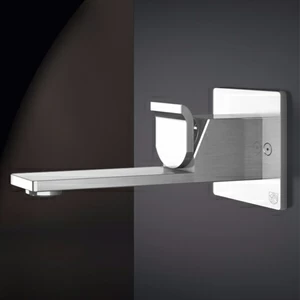 Смеситель для раковины OKAMI OKM18L серебристый глянцевый