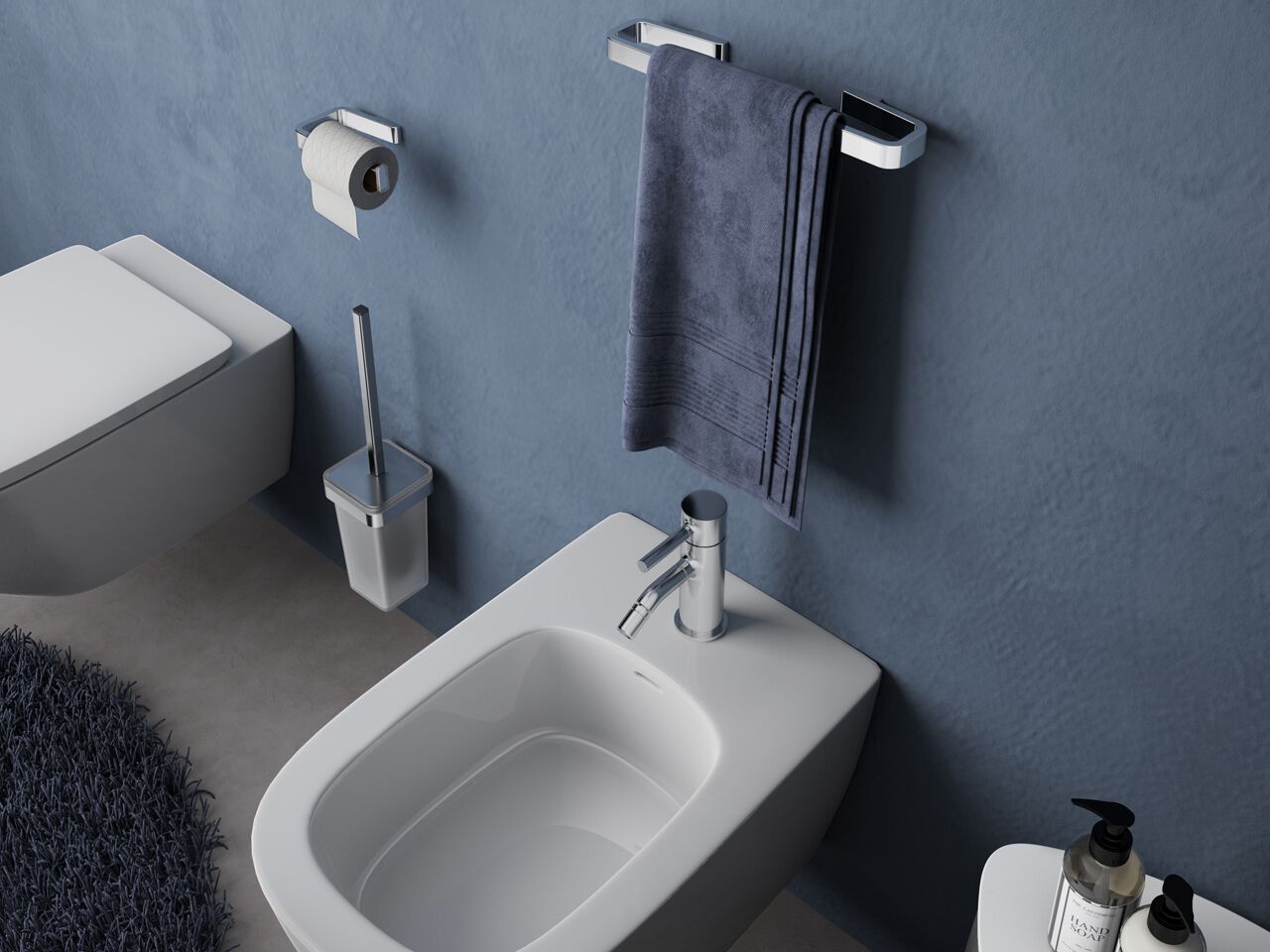 Латунный держатель рулона GEDY Самоа ARCH-00120121 - Вид №3