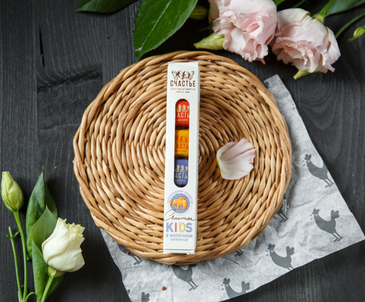 9527 Набор шоколадных конфет "СЧАСТЬЕ KIDS" Вкусляндия  - Вид №2