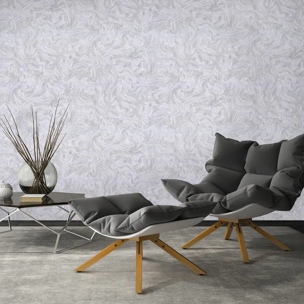 Обои флизелиновые Артекс Эйфория серые 1.0 м 10320-04 STLM-2069892 - Вид №2