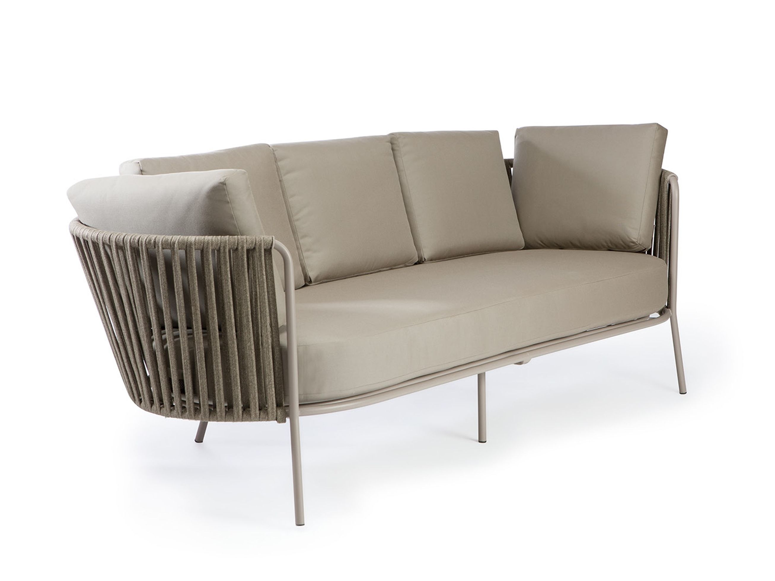 4-местный тканевый садовый диван Vermobil Daisy Rope ARCH-00151922