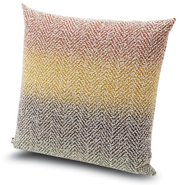 MissoniHome Подушка из жаккарда букле с затемненным фоном Dolomiti sun-id-1391973 - Вид №3