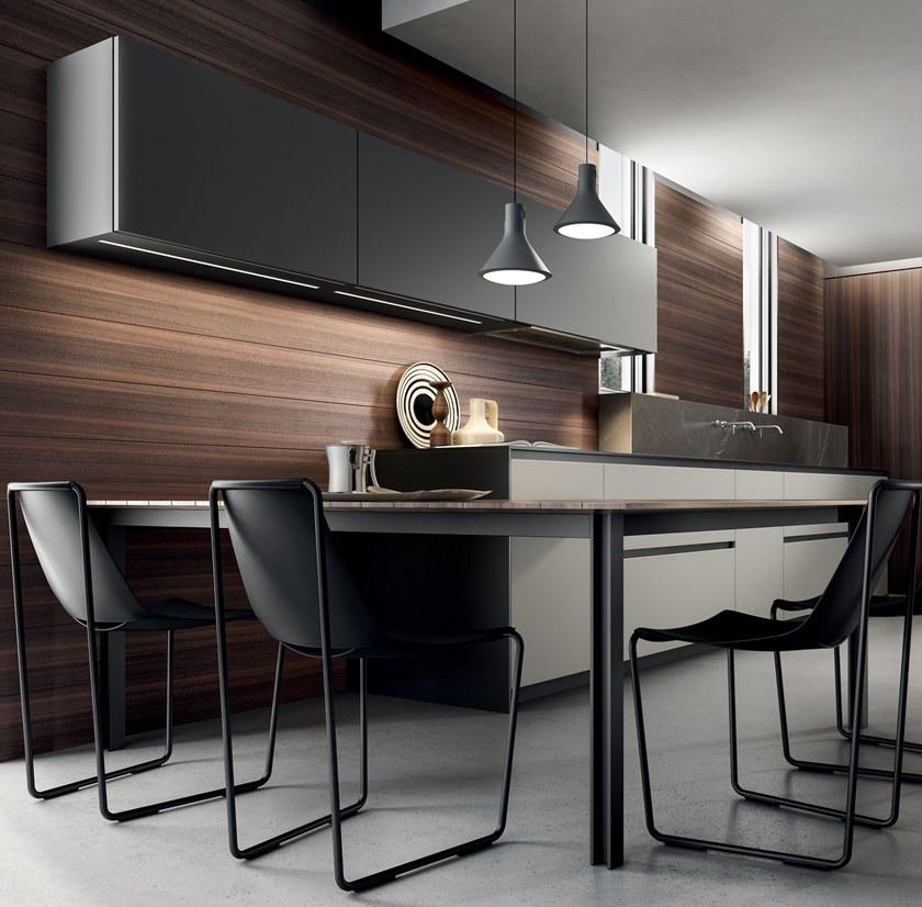 Aster Cucine Линейная лакированная кухня Contempora sun-id-1417650 - Вид №3