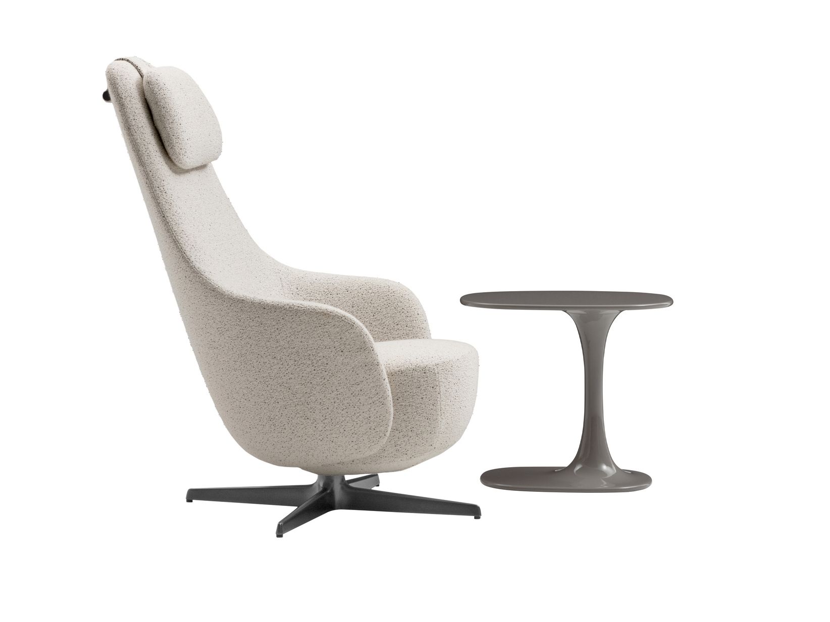 Тканевое кресло с подголовником B&B Italia Harbor ARCH-00148890 - Вид №1