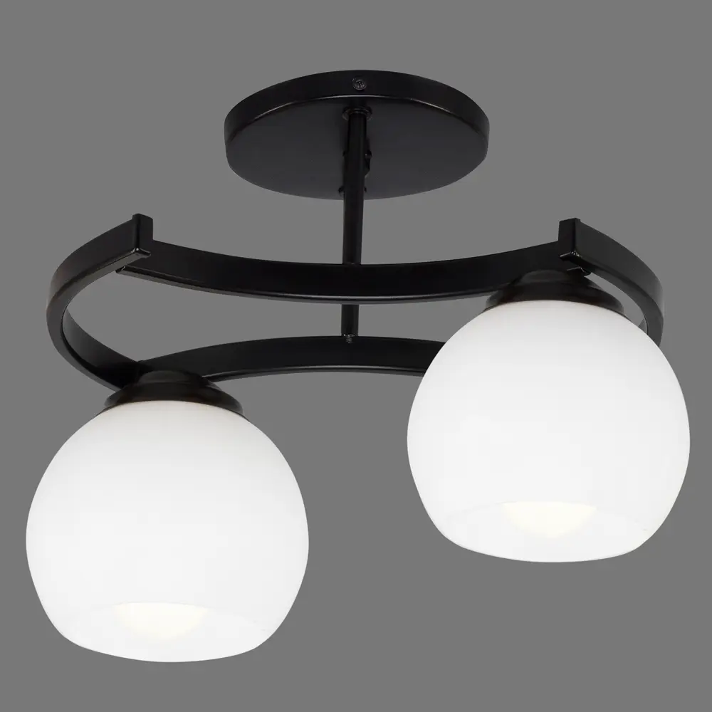 Люстра Адара 2xE27x60 Вт цвет черный СВЕТУС STLM-2139139 - Вид №1