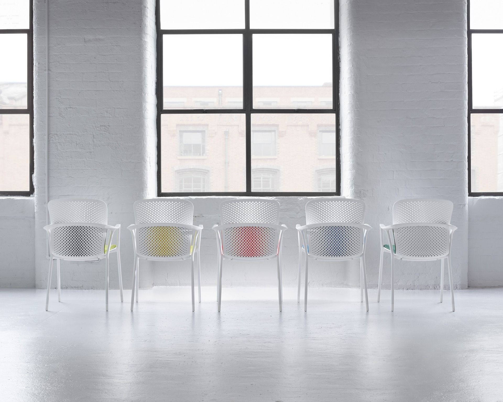 Штабелируемый стул с подлокотниками Herman Miller Keyn ARCH-00145587 - Вид №11