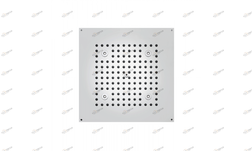 H37397 Потолочный & настенный душ DREAM - Cube - LED LIGHTS BOSSINI 