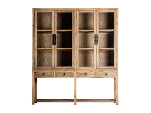 Витрина из дерева и стекла