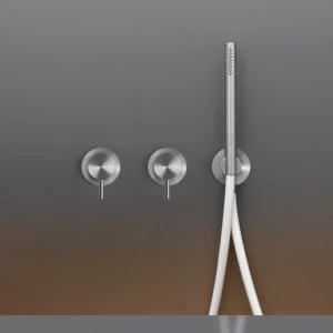 Настенный 2 смесители, установленные для ванной / душем с цилиндрическая ручного душа диаметром 18 м т < / р> MIL43 CEADESIGN