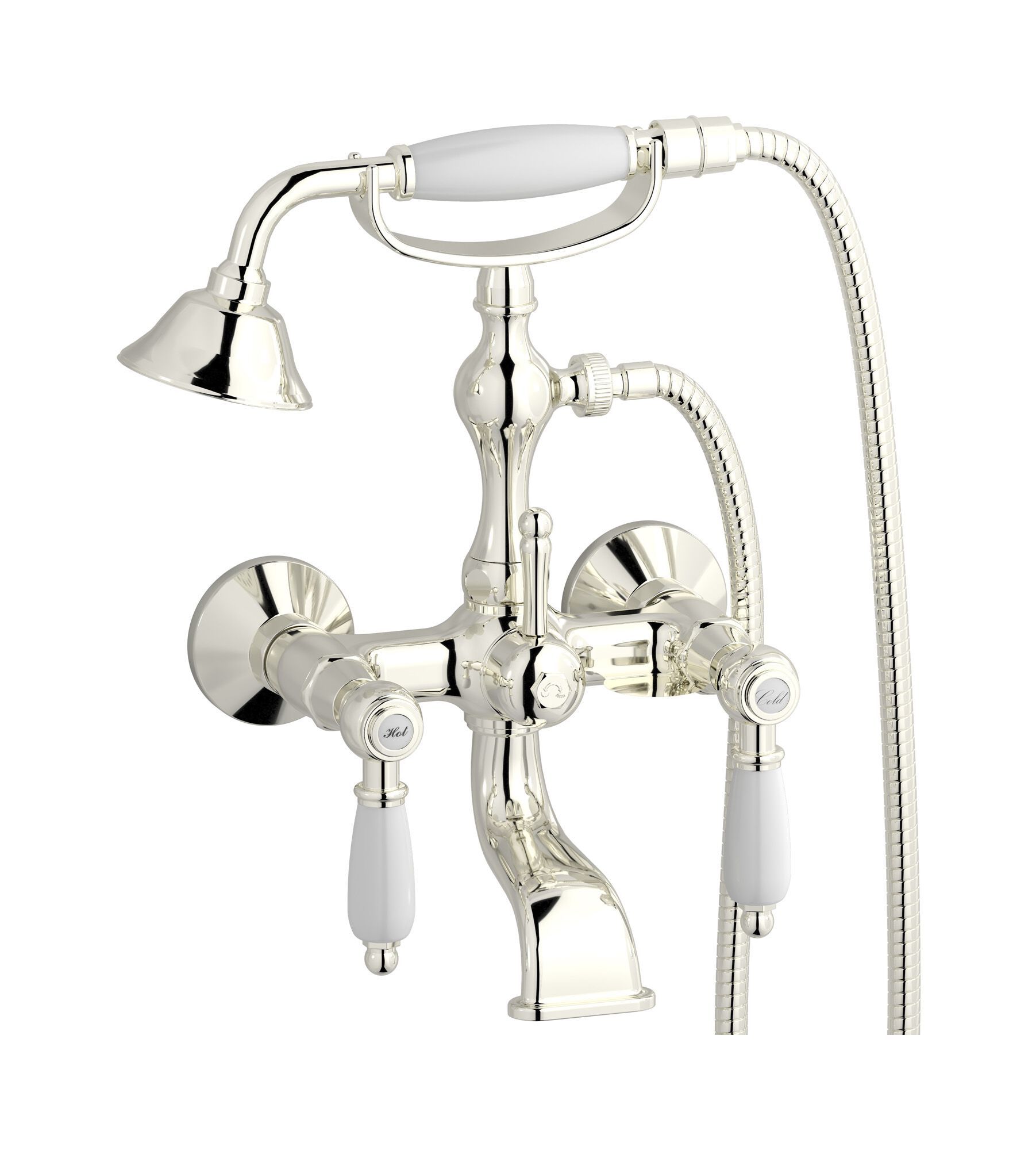 Наружный настенный смеситель для ванны с ручным душем IB Hermes + Hermes Elle ARCH-00034550 - Вид №4