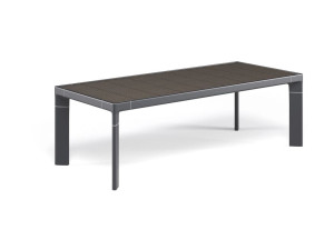 Бамбуковый прямоугольный садовый столик