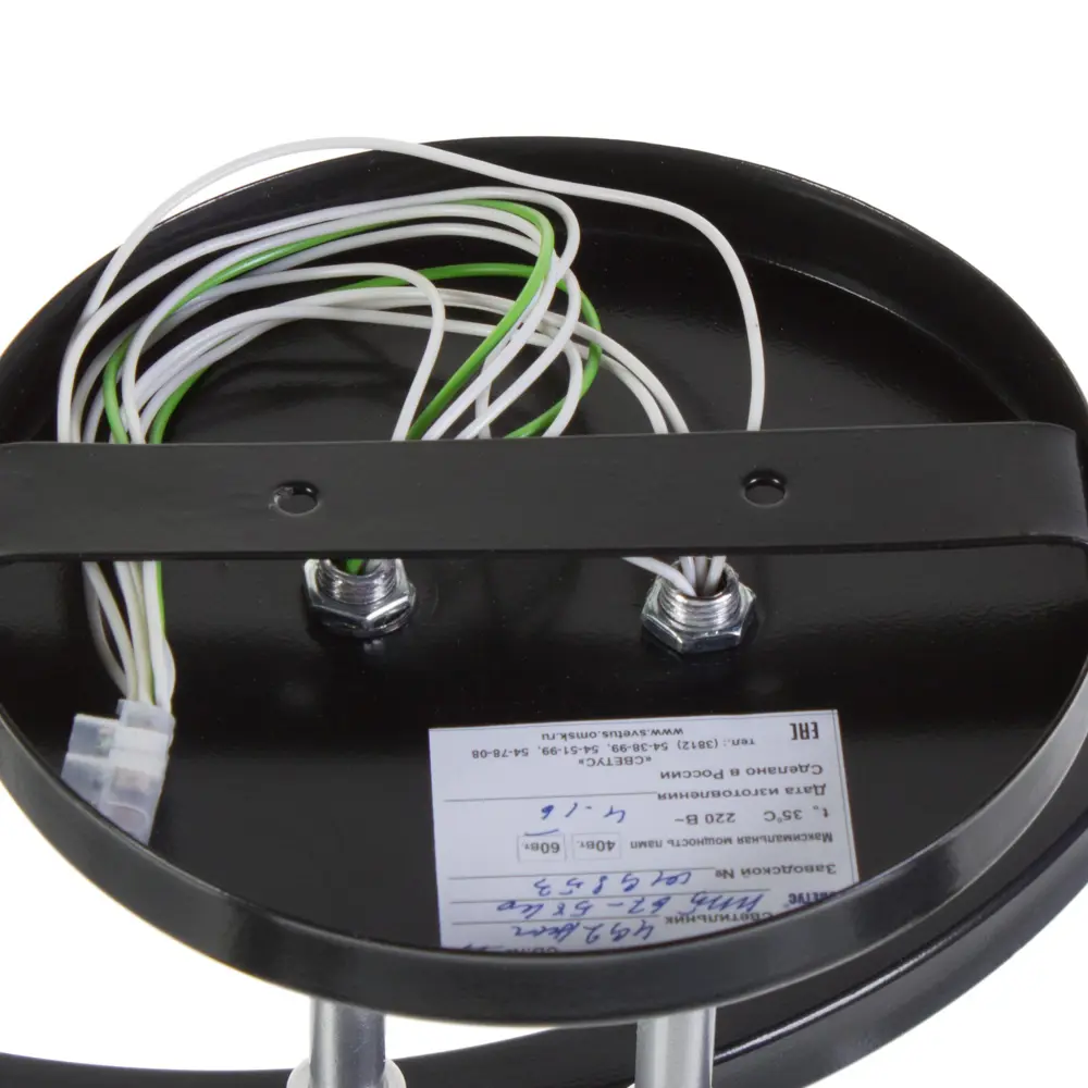 Люстра Ангелина 5xE14х60 Вт, металл/стекло, цвет хром/белый СВЕТУС STLM-2061888 - Вид №1