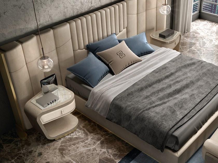 Grilli Двуспальная кровать с мягким изголовьем Prisma 840301/-05 - Вид №1