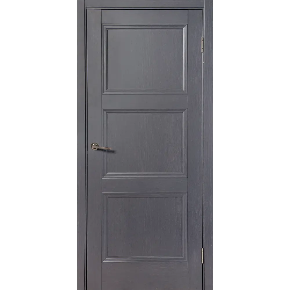 Комплект двери трилло глухая 80x200 см Hardflex цвет грей легно без доборов МАРИО РИОЛИ STLM-2181077