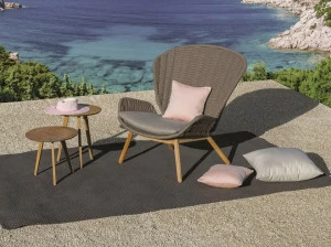 FISCHER MÖBEL Веревочное садовое кресло с высокой спинкой Wing