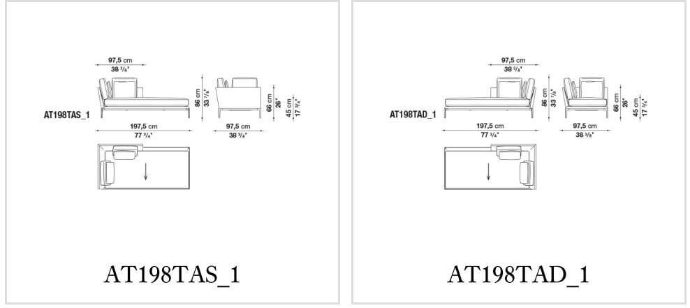 Ткань Dormeuse B&B Italia Атолл ARCH-00091092 - Вид №2