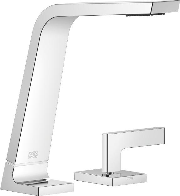 13715705-00_1_20004715-00_1_20004716-00_1 Смеситель для умывальника на три отверстия без сливного гарнитура - хром Dornbracht CL.1