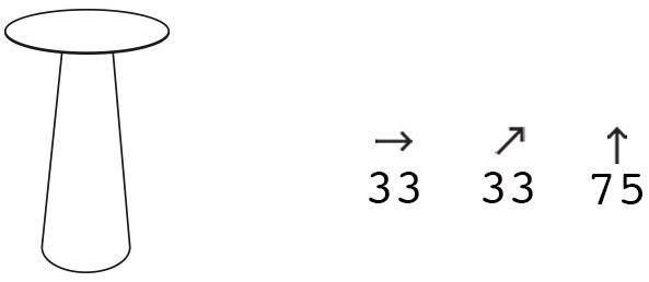 Plust Пластиковый обеденный стол в современном стиле Fura sun-id-1417288 - Вид №1