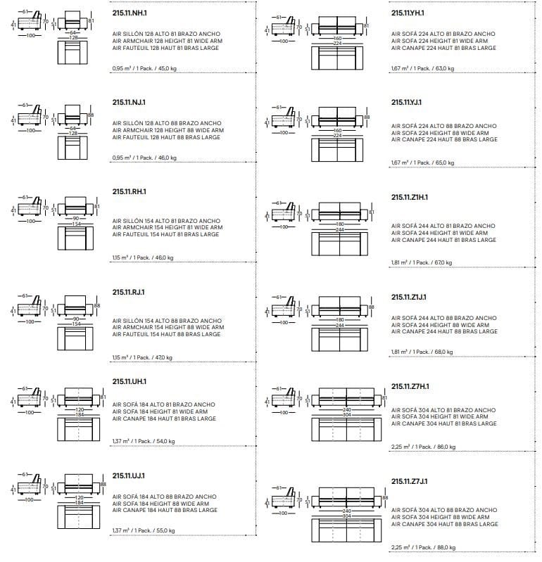 Модульный угловой диван из ткани SANCAL ARCH-00063826 - Вид №5
