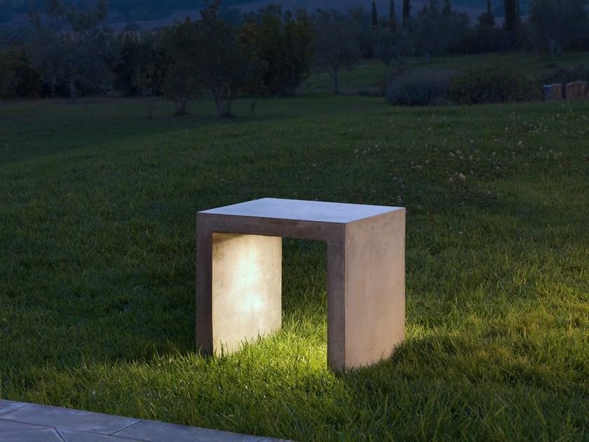 Lucifero's Светящийся бетонный садовый табурет I-cementi sun-id-1500544 - Вид №2