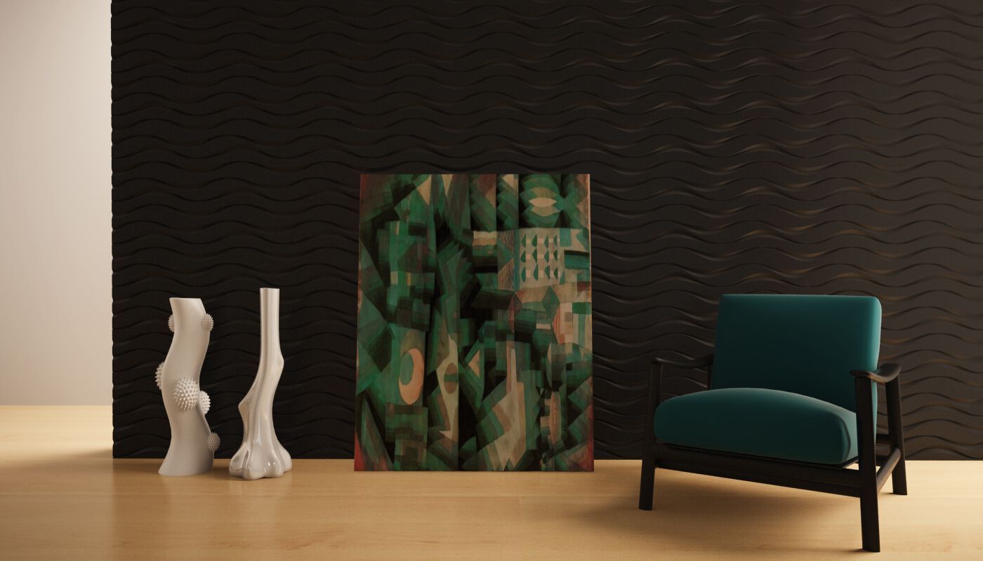 Трехмерное гипсовое покрытие WallDeco M-Modern ARCH-00066872 - Вид №1