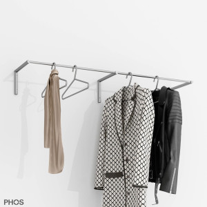 G13-1200 Навесной шкаф g13, широкий, с платяной штангой - ширина 120 см PHOS