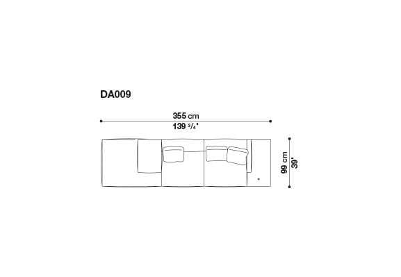 3-местный тканевый диван B&B Italia док ARCH-00033457 - Вид №88