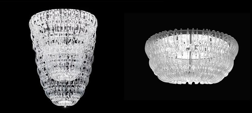 Reflex Светодиодный потолочный светильник из муранского стекла Casanova sun-id-1363268 - Вид №1