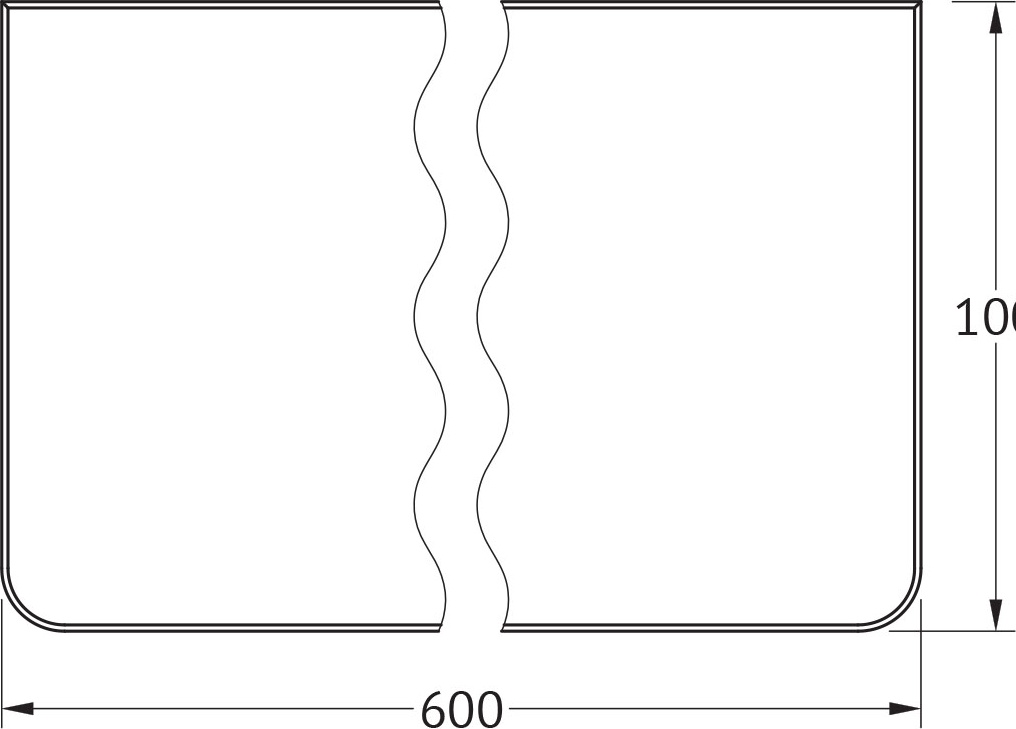 ASP 009 Полка для HAR 036 60 cm ARTWELLE Universell - Вид №1